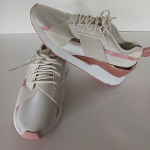 Puma X-2 Metallic Women Size 7 Sneakers